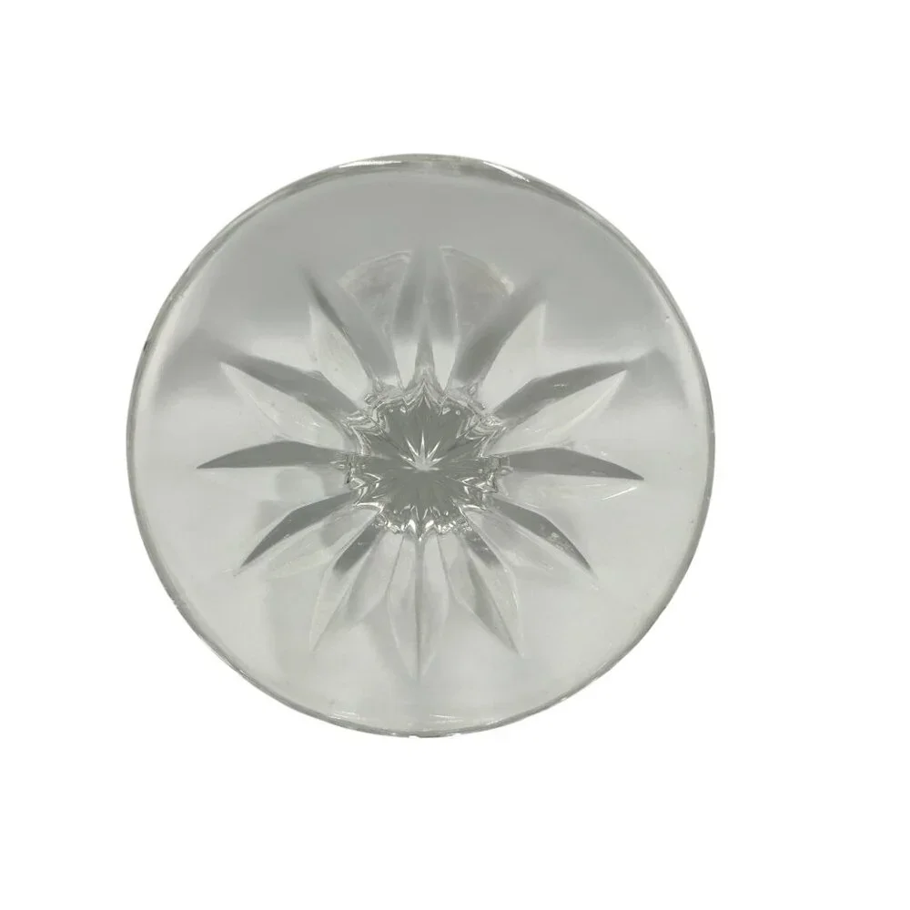 Royal Irish Crystal 24% Lead Crystal Vase Czech Republic Elegant Fluted Clear